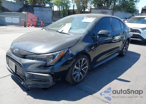 2020 Toyota Corolla Se/Night Shade z USA, uszkodzony, nr VIN 5YFS4RCE9LP004017